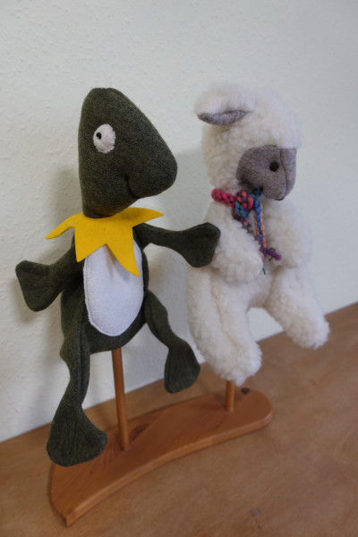 Handspieltier Handpuppe Spieltier Kasperletheater