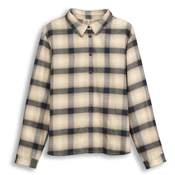 Damen Hemdbluse Flanellhemd Flanell Bluse GOTS Balina