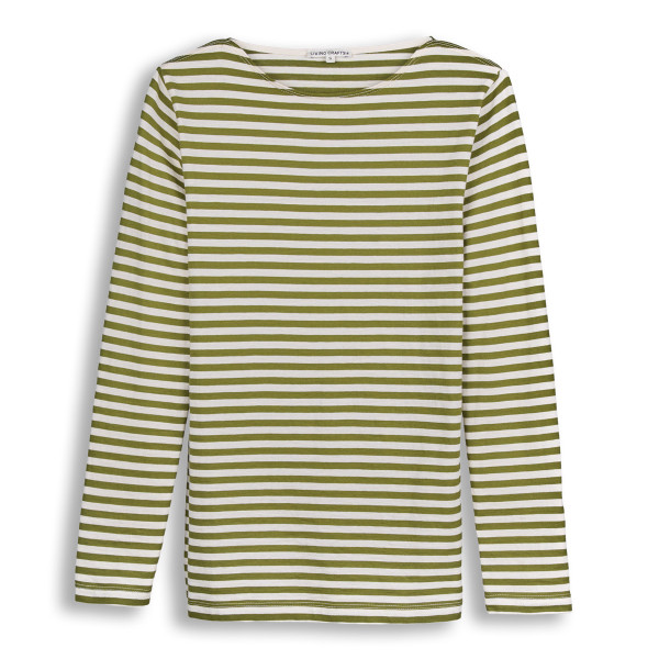 Damen Langarm-Shirt Flammengarn GOTS Sinia