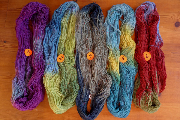 Atelier Zitron Trekking Tweed XXL Sockengarn pflanzengefärbt