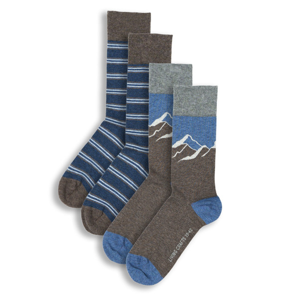 Baumwoll-Socken 2er Pack Bibo