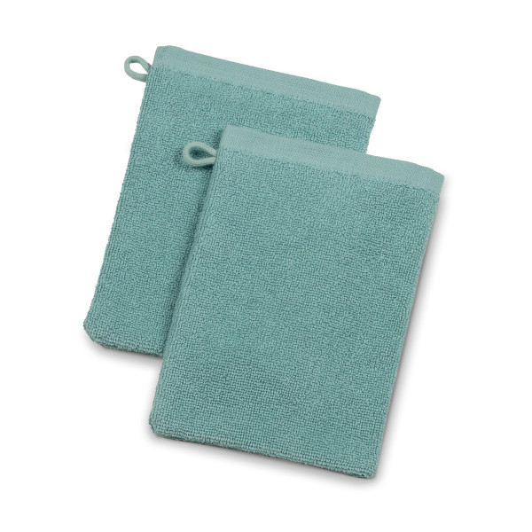 Waschhandschuh Bari 2er Pack GOTS