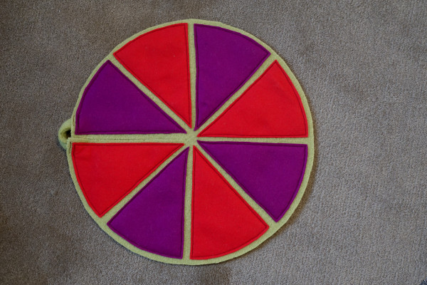 Faltbares Sitzkissen Outdoor-Kissen Wanderkissen 100% Schurwolle