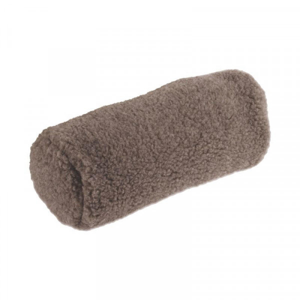 Knierolle Nackenrolle Schafwollplüsch Wollflor Schafwollvlies