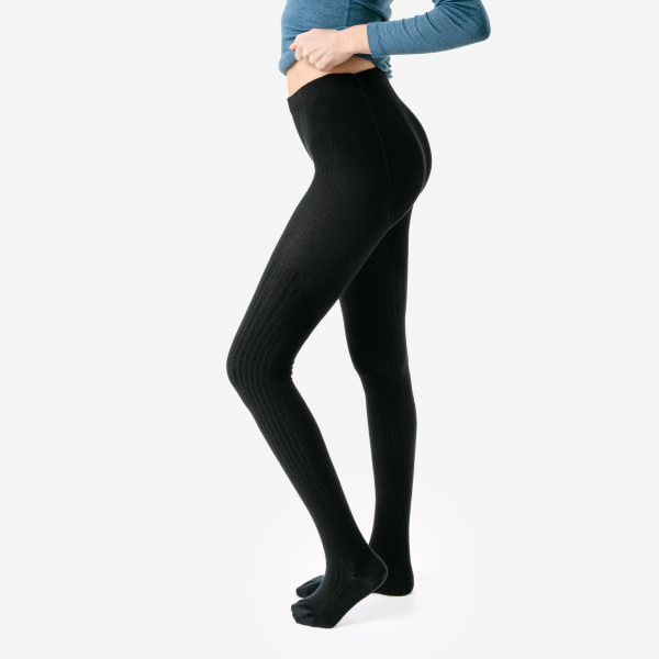 Damen Strumpfhose blickdicht Bambus Baumwolle GOTS Birgita