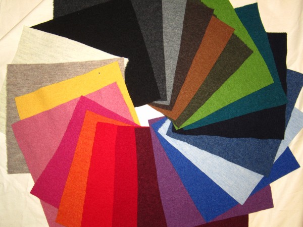 Walkstoff Walkloden Loden 100% Schurwolle