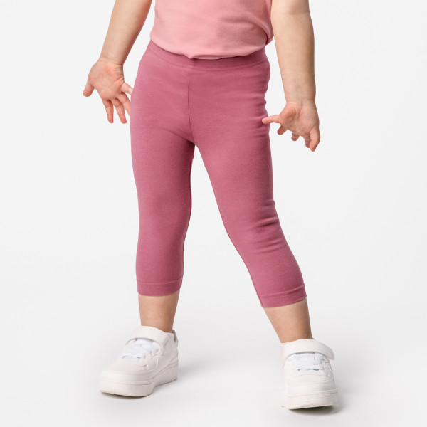 Mädchen Caprileggings, 2er Pack GOTS